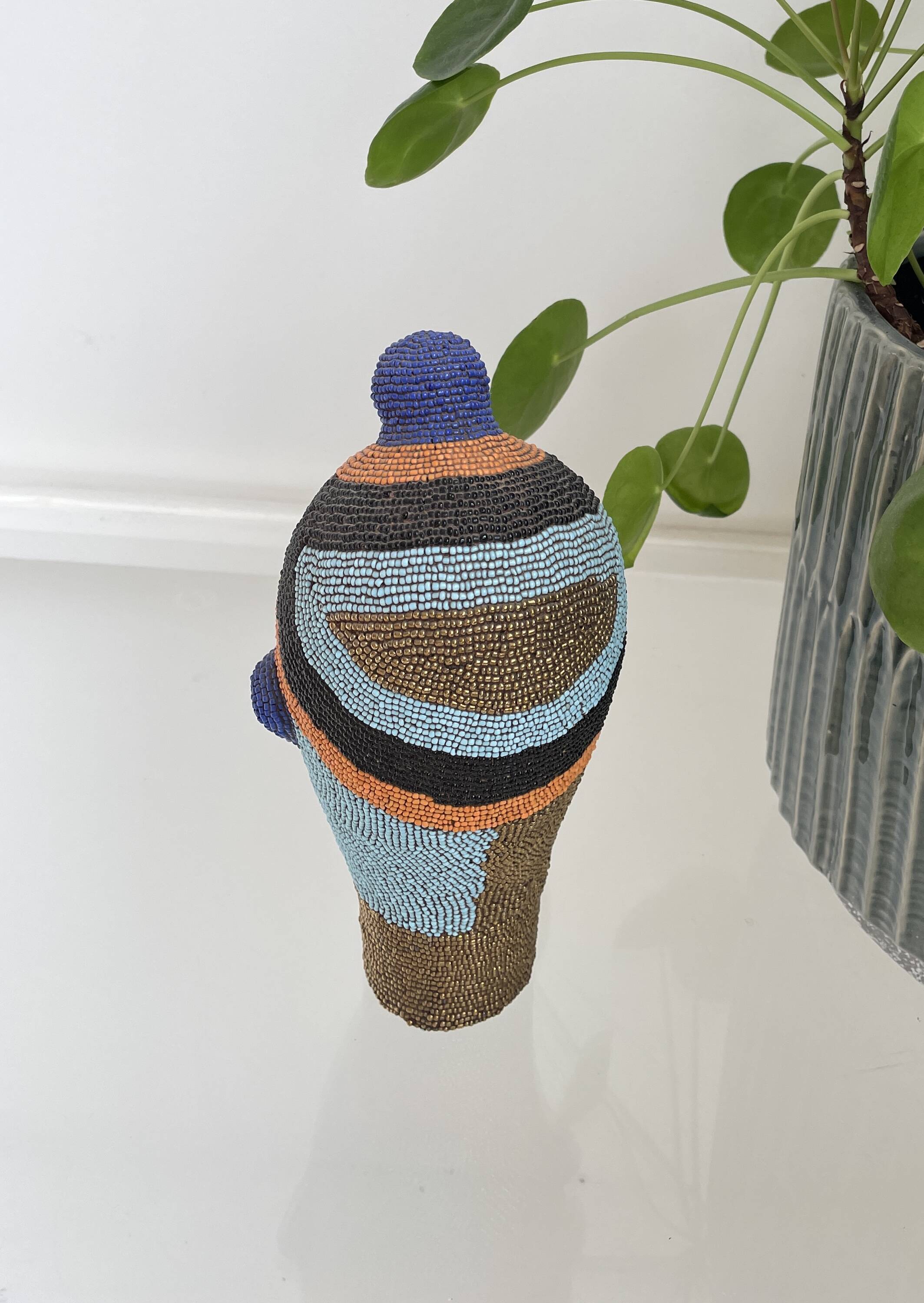 Bamiléké Beaded Head