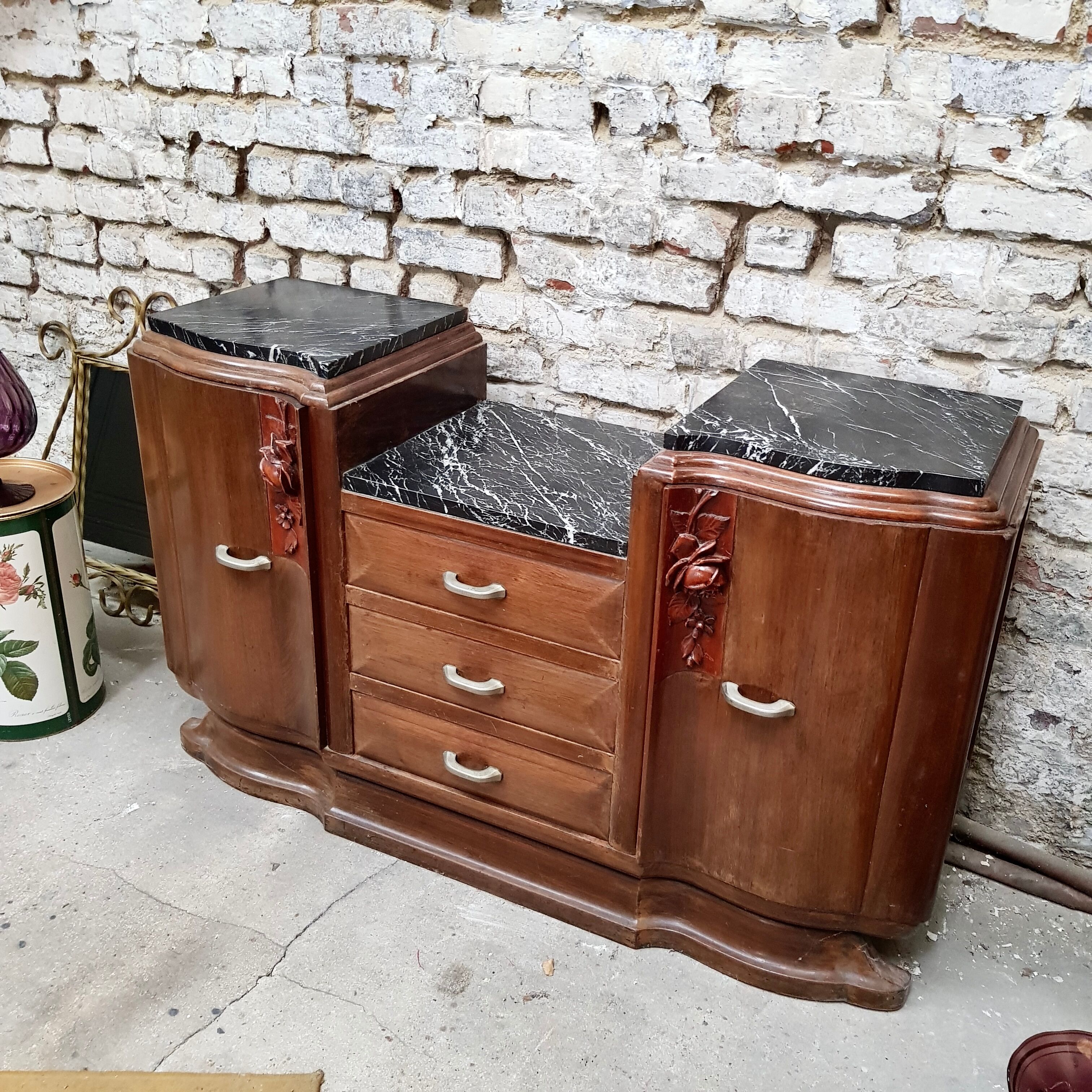 Buffet enfilade art deco