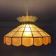 Vintage mother-of-pearl pendant light