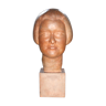 Bust art deco terracotta