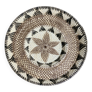 Plateau rond ethnique