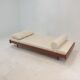 Teak Daybed with Cushions and Bolster, 1960s
