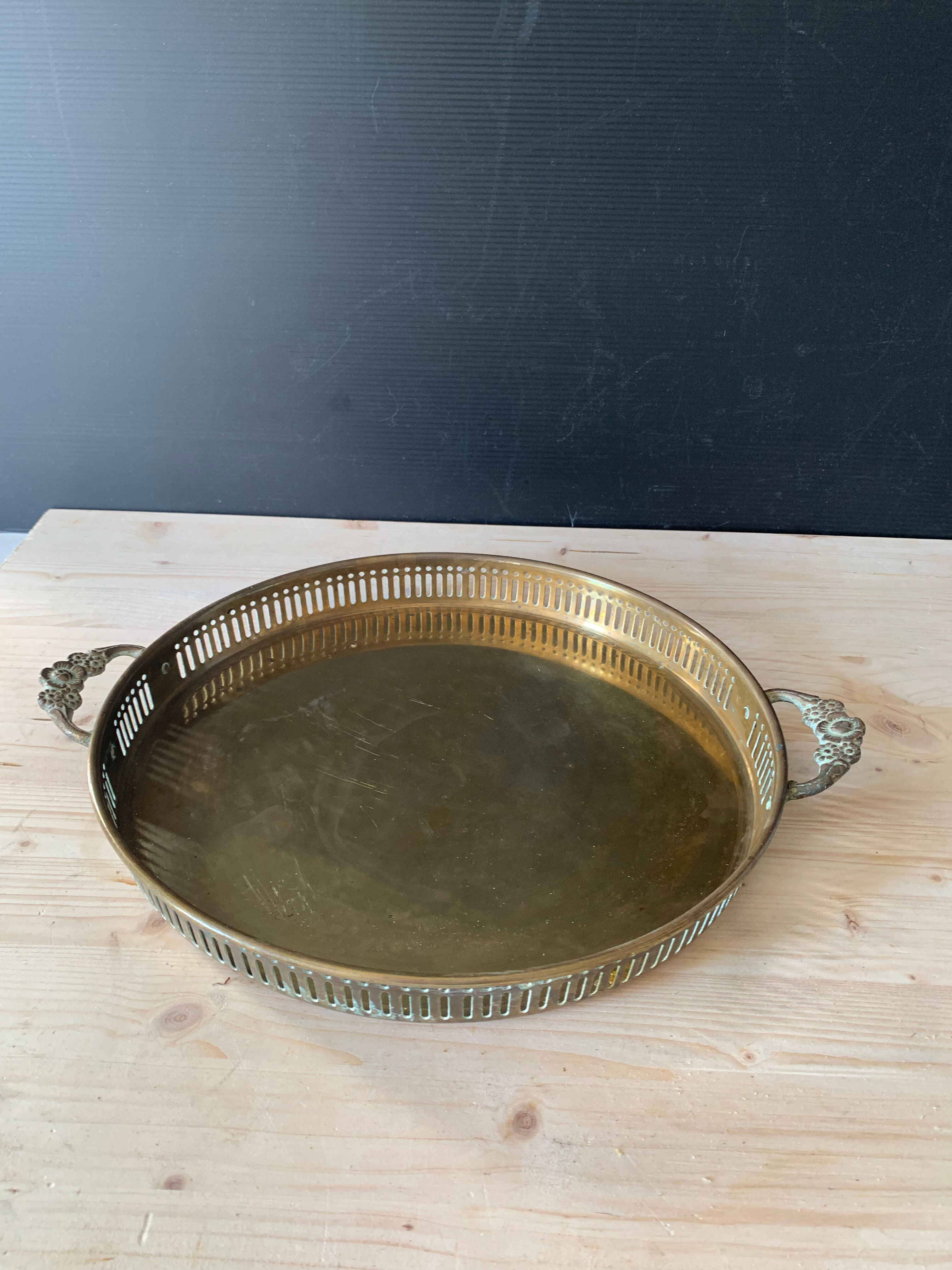 Brass tray