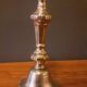 Chiseled bronze candlestick from the Louis XIV period, early 18th century.