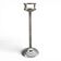 Column for bucket holder in silver-plated metal European craftsmanship