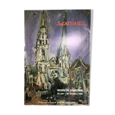 Poster Soutine museum of Chartres 1989