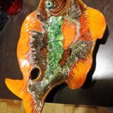 Dish in the shape of vallauris fish