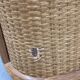 Vintage rattan sideboard with curved drawers, 1970s