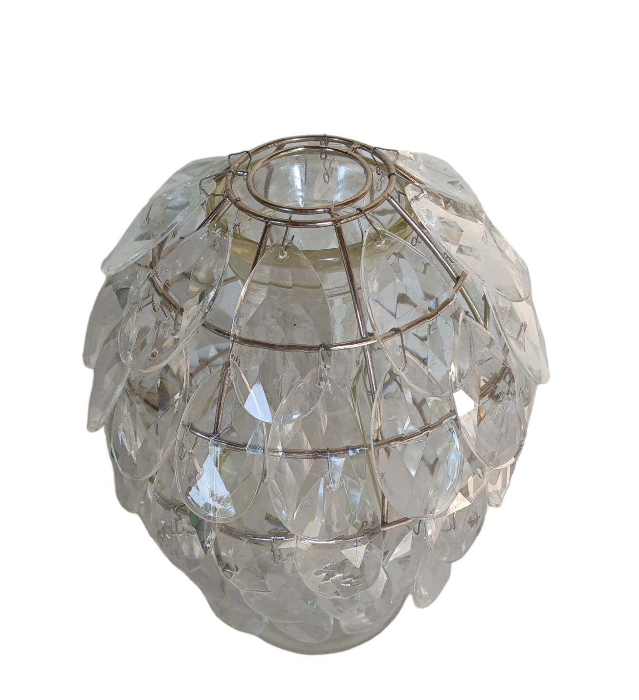 Vintage Ikea tassel lampshade