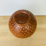 Vase ball sandstone vintage deco