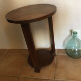 Guéridon en bois style art déco