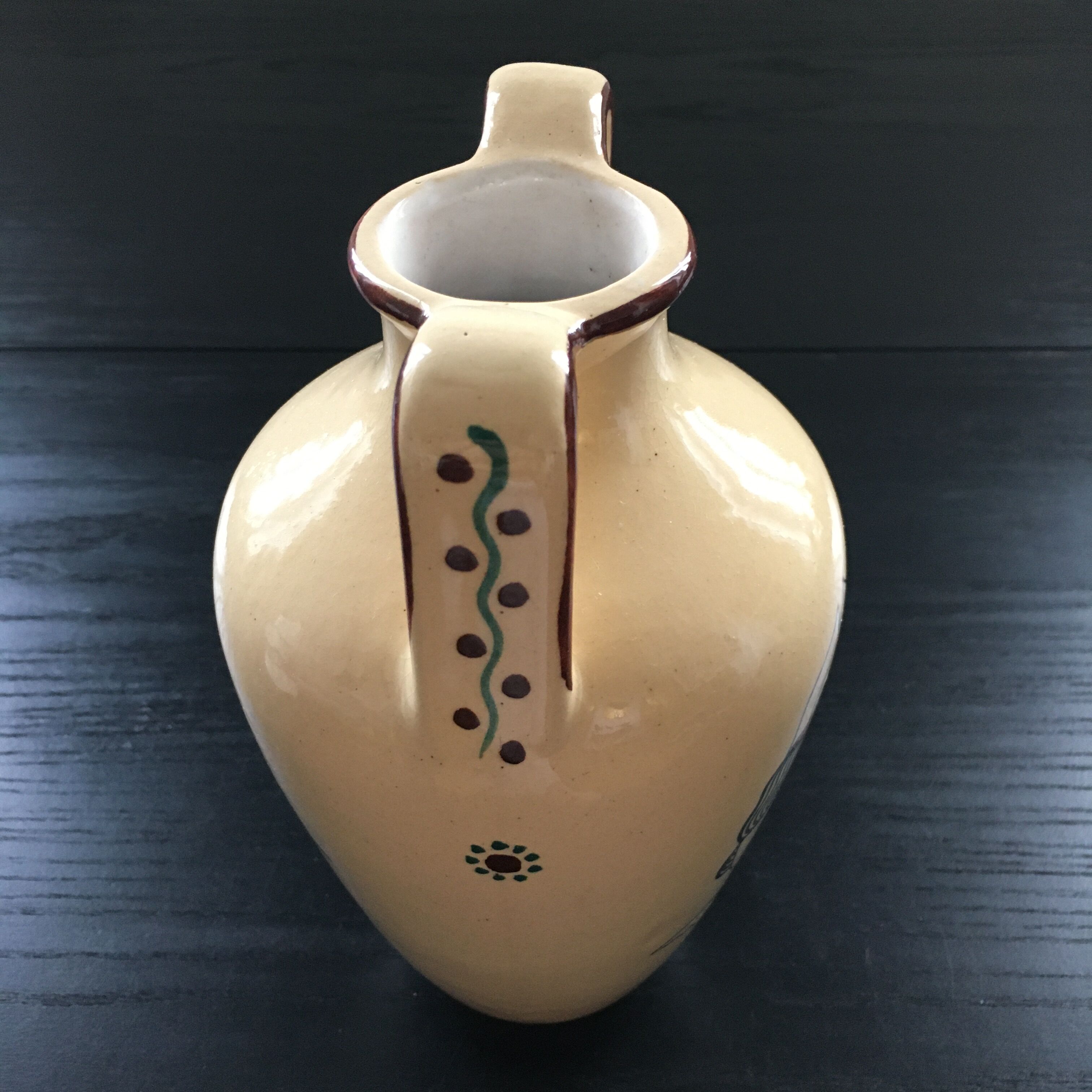 Vase signed Keraluc Quimper