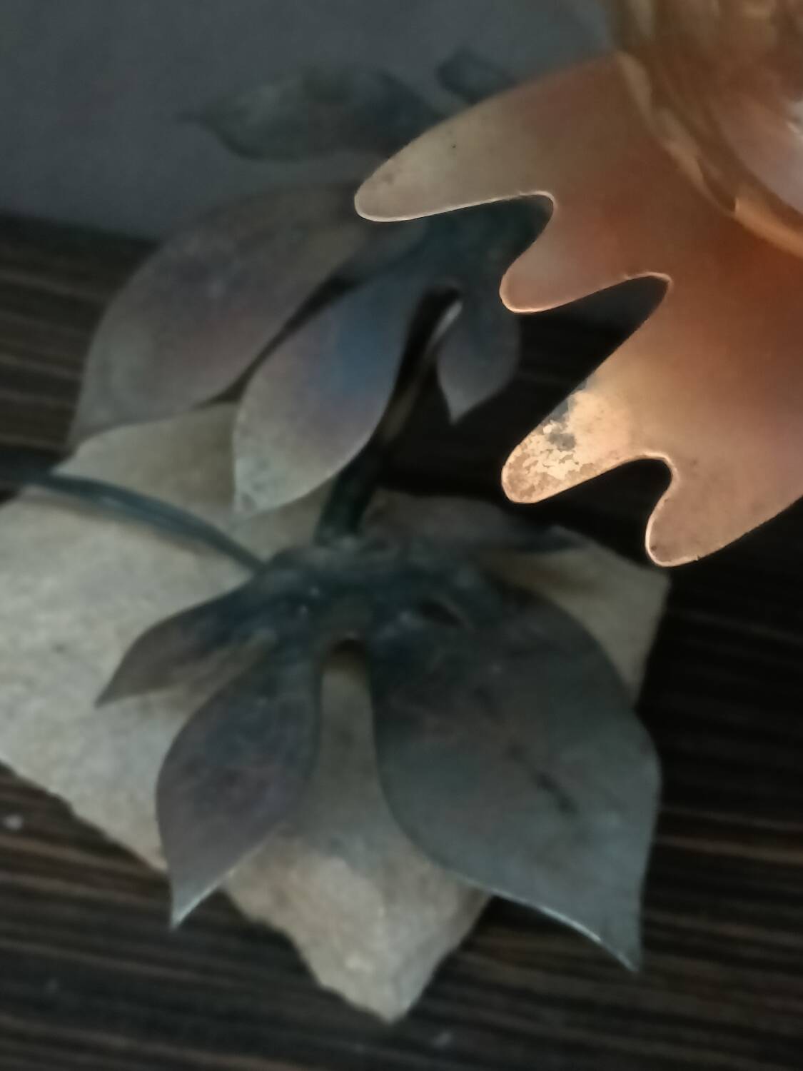 Flower lamp, Maison Jansen style, 1970s