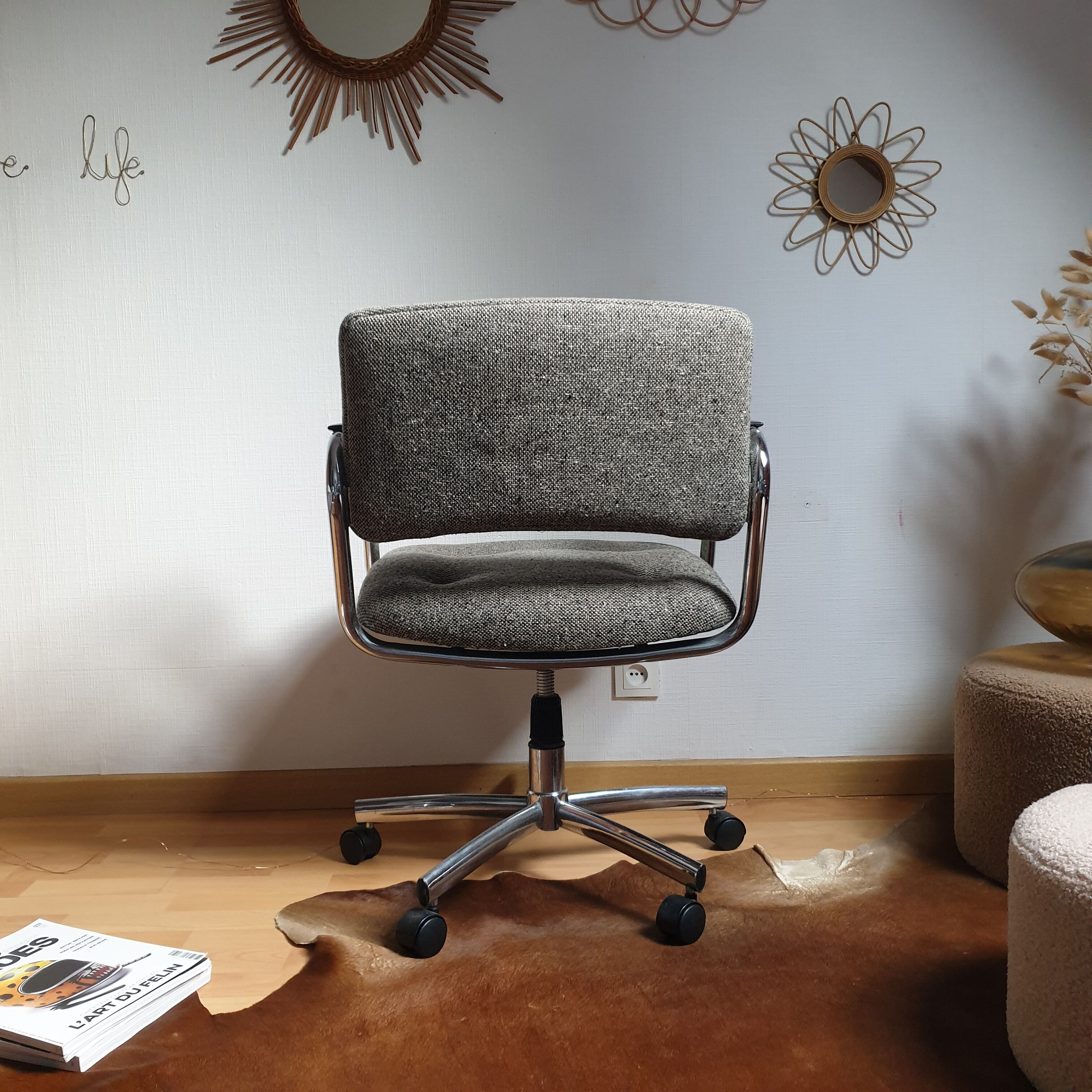 Vintage armchair 70s Strafor