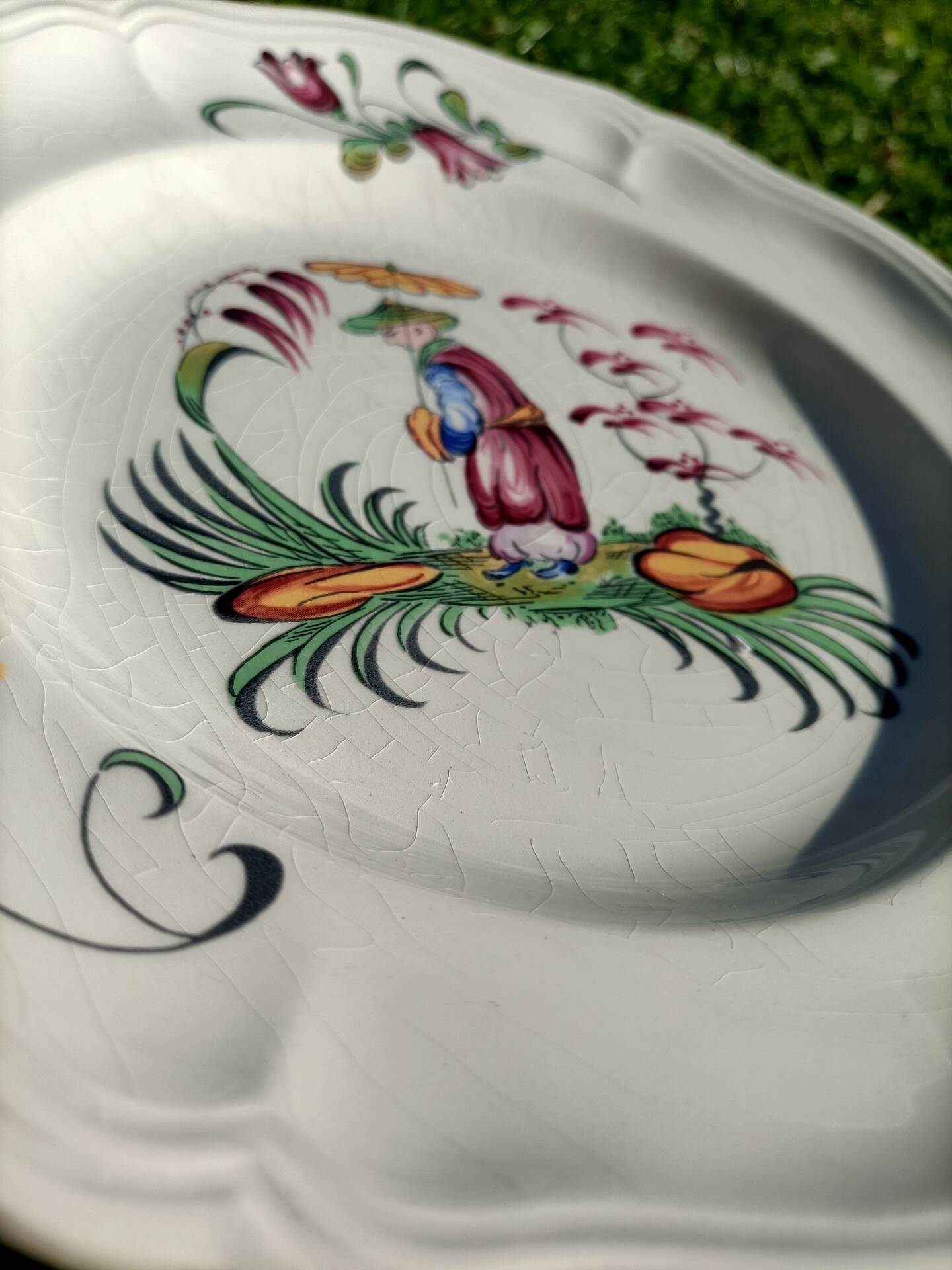 Set of plates x6 Longchamp