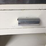 White metal furniture