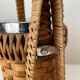 Wicker ice bucket