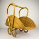 Vintage bamboo magazine rack by Vivai Del Sud, Italy, 1960s.