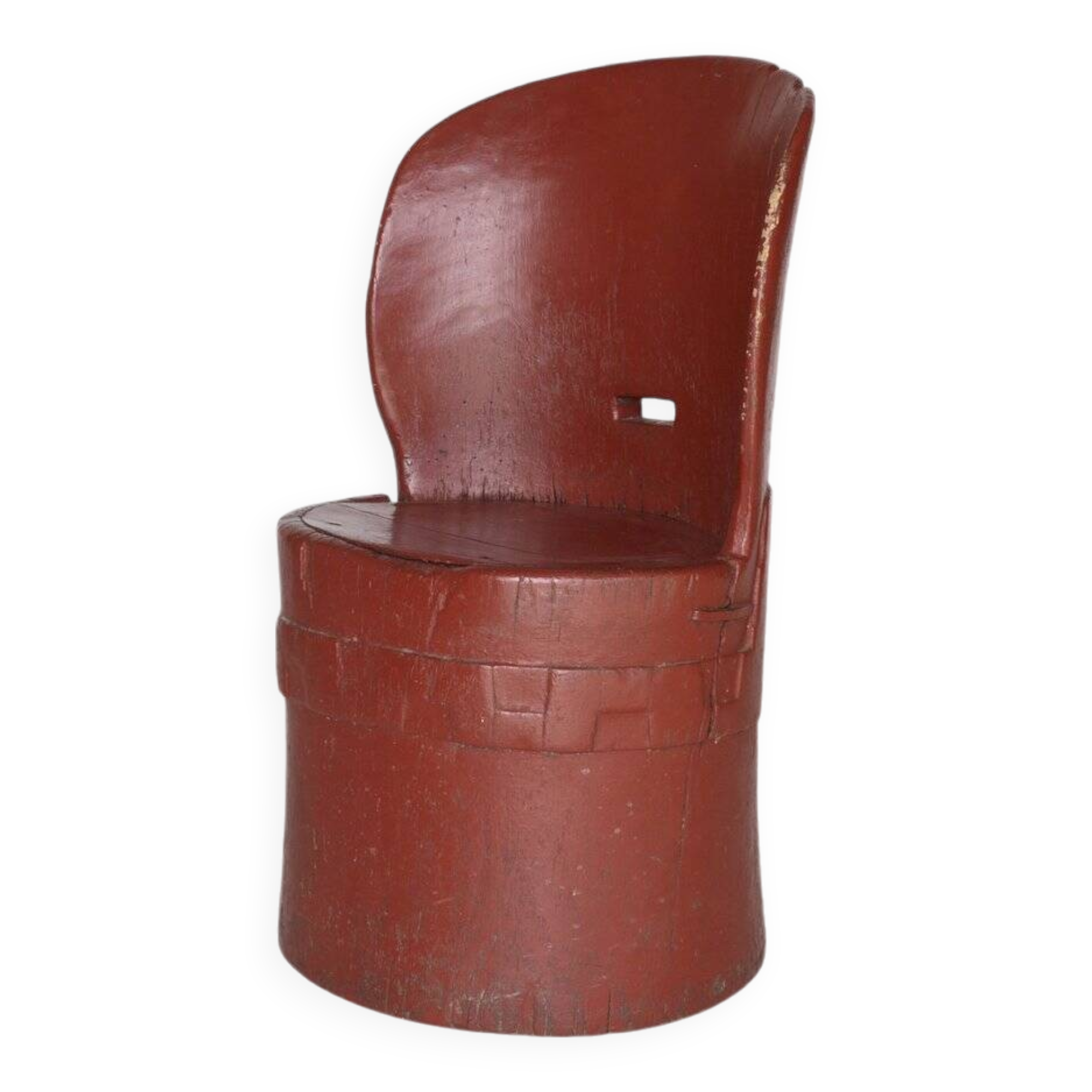 Chaise scandinave en bois Kubbestol