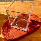 Glass cube