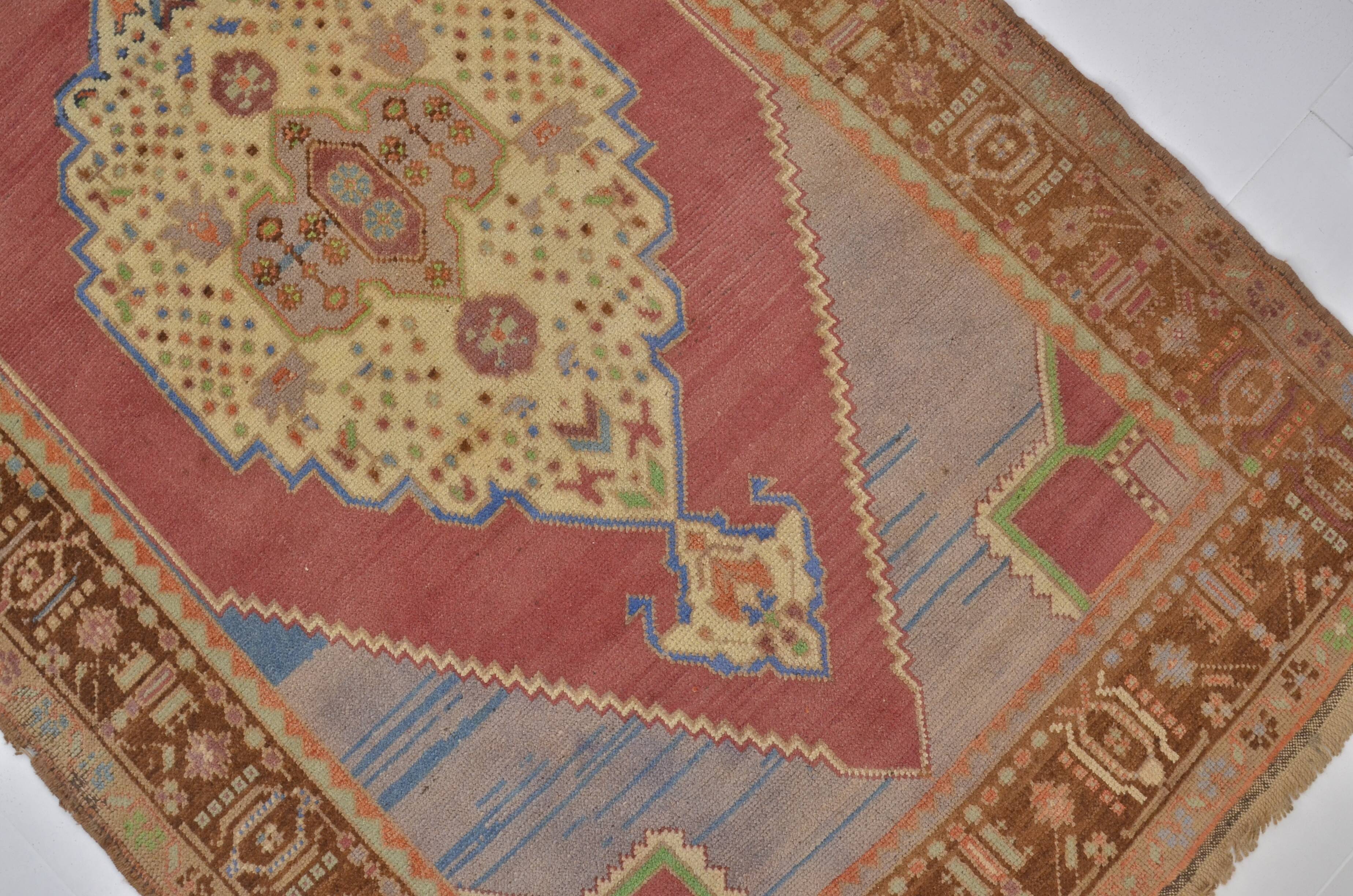 Oushak Vintage Wool Carpet sku h11
