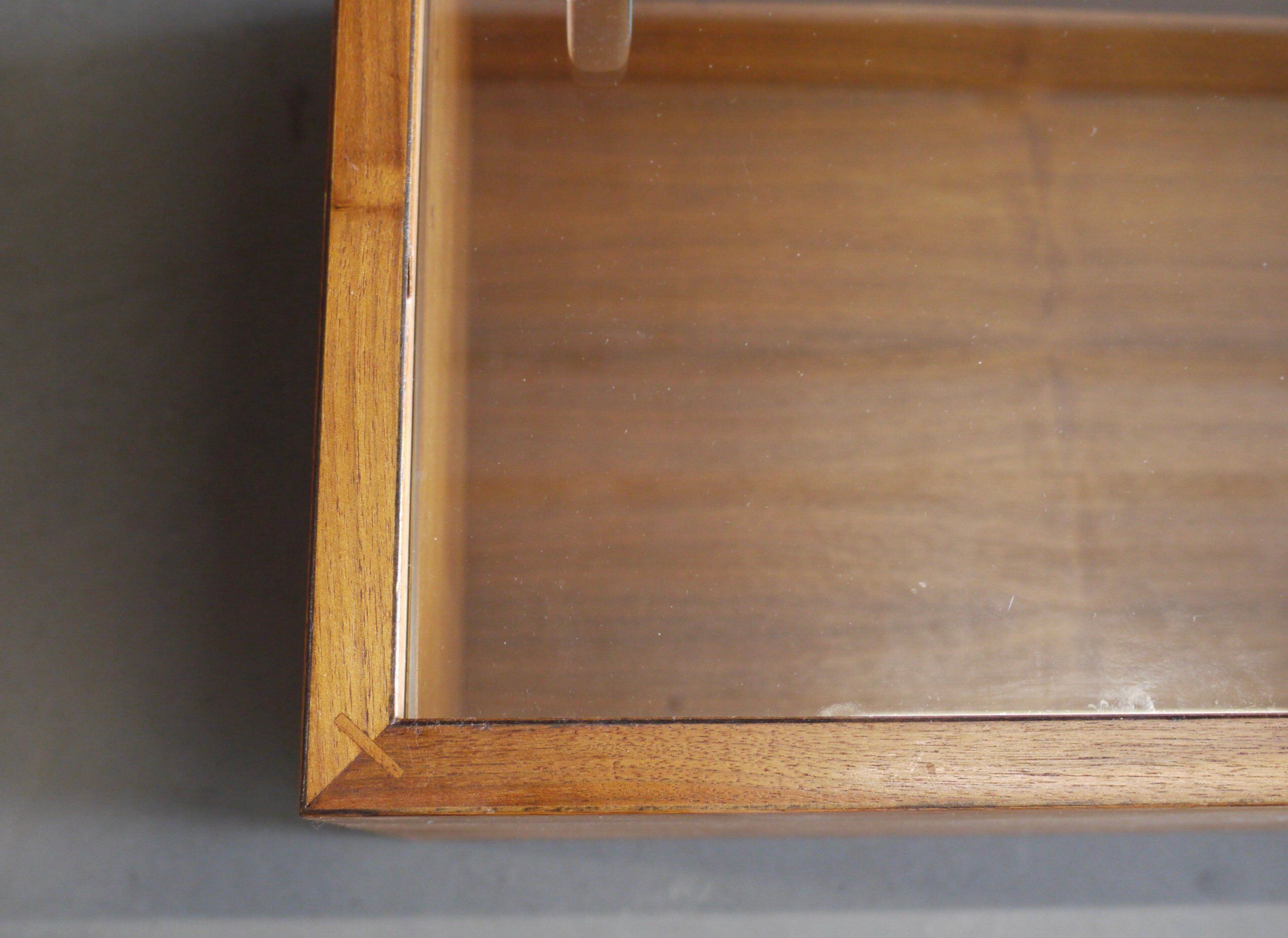 Large Danish Walnut Wall-Mounted Cabinets. 1960s, Set of 2