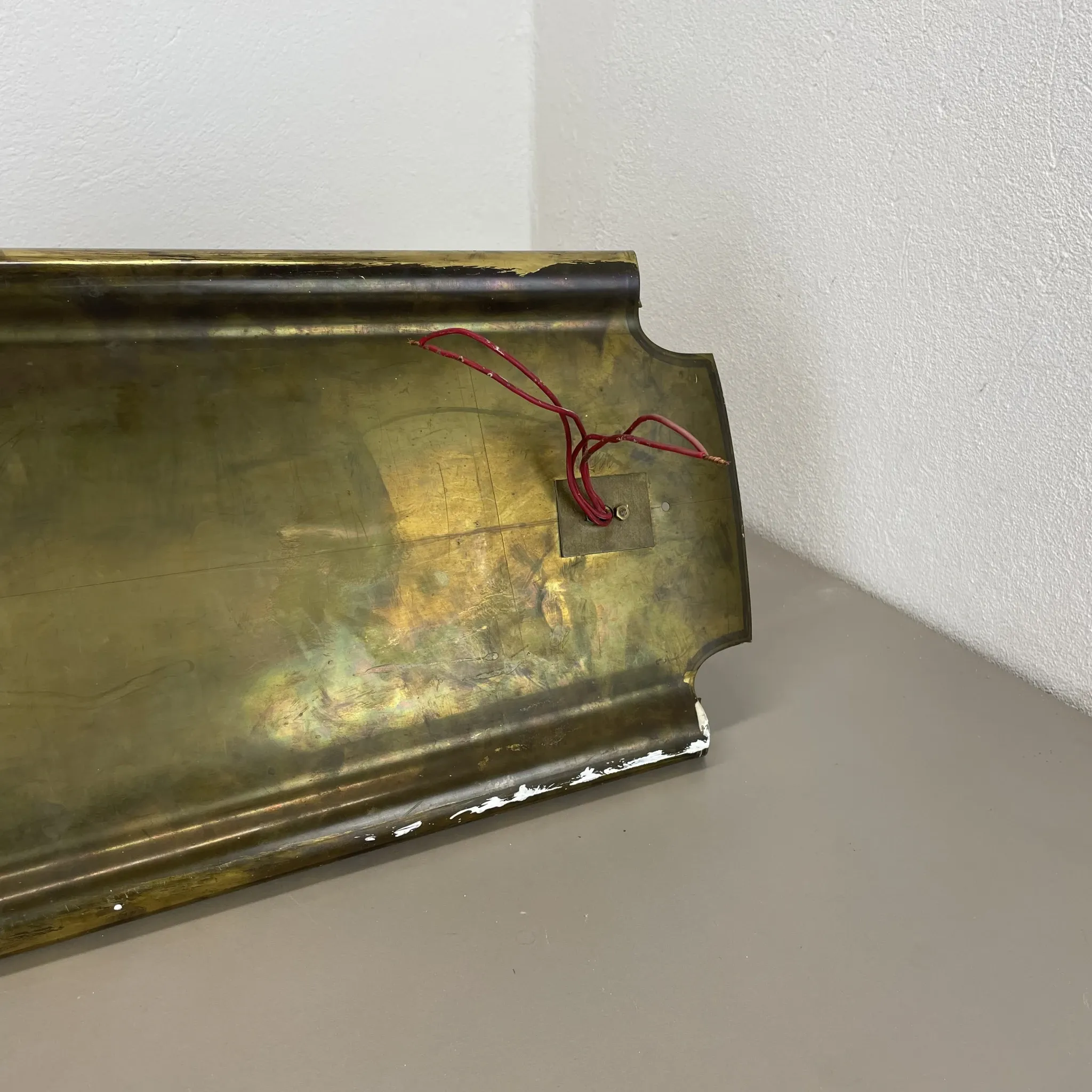 Unique Large Wall Light Object in the Style of Gio Ponti (60 cm), Italy, 1950s