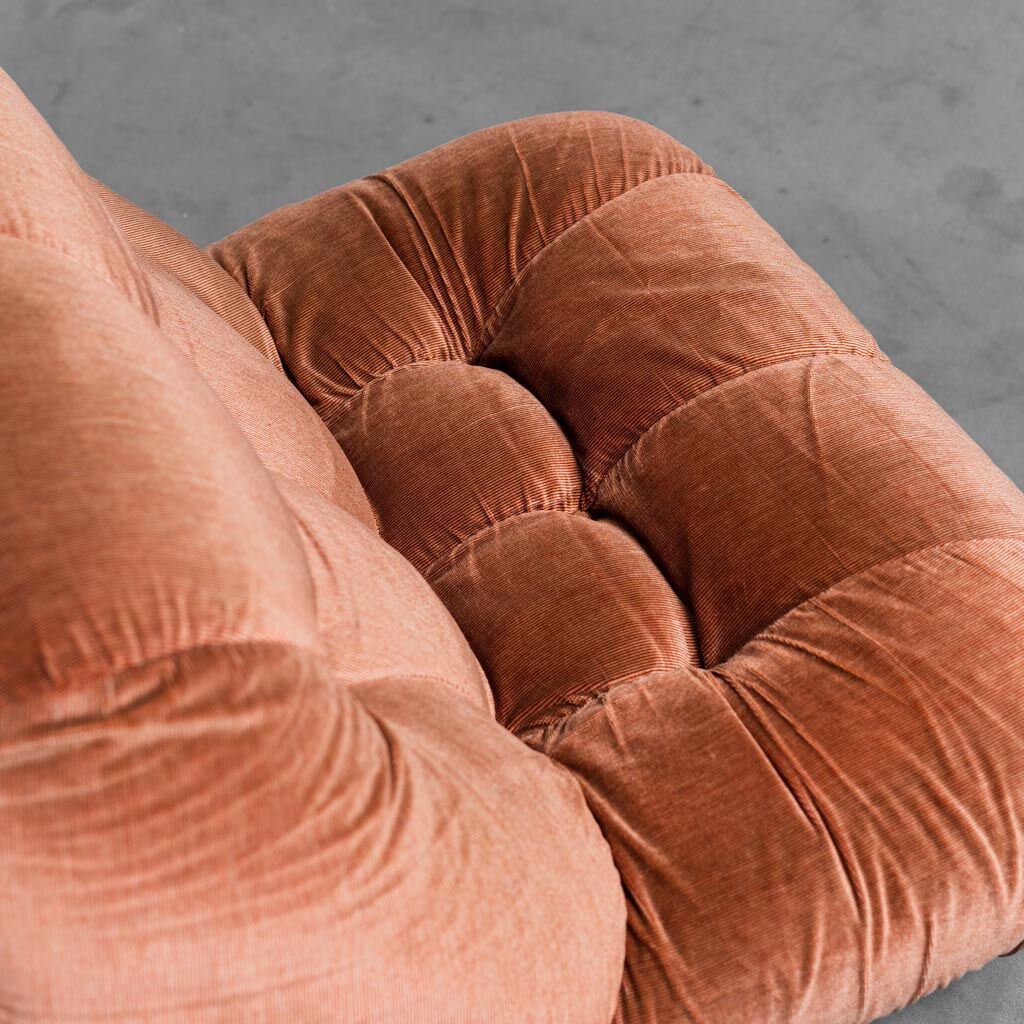 Pair of armchairs coffee and table Nuvolone by Maturi Rino for Mimo 70