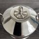 Antique silver-plated sugar bowl