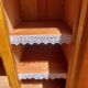 Mado buffet base, 3 asymmetrical doors, vintage