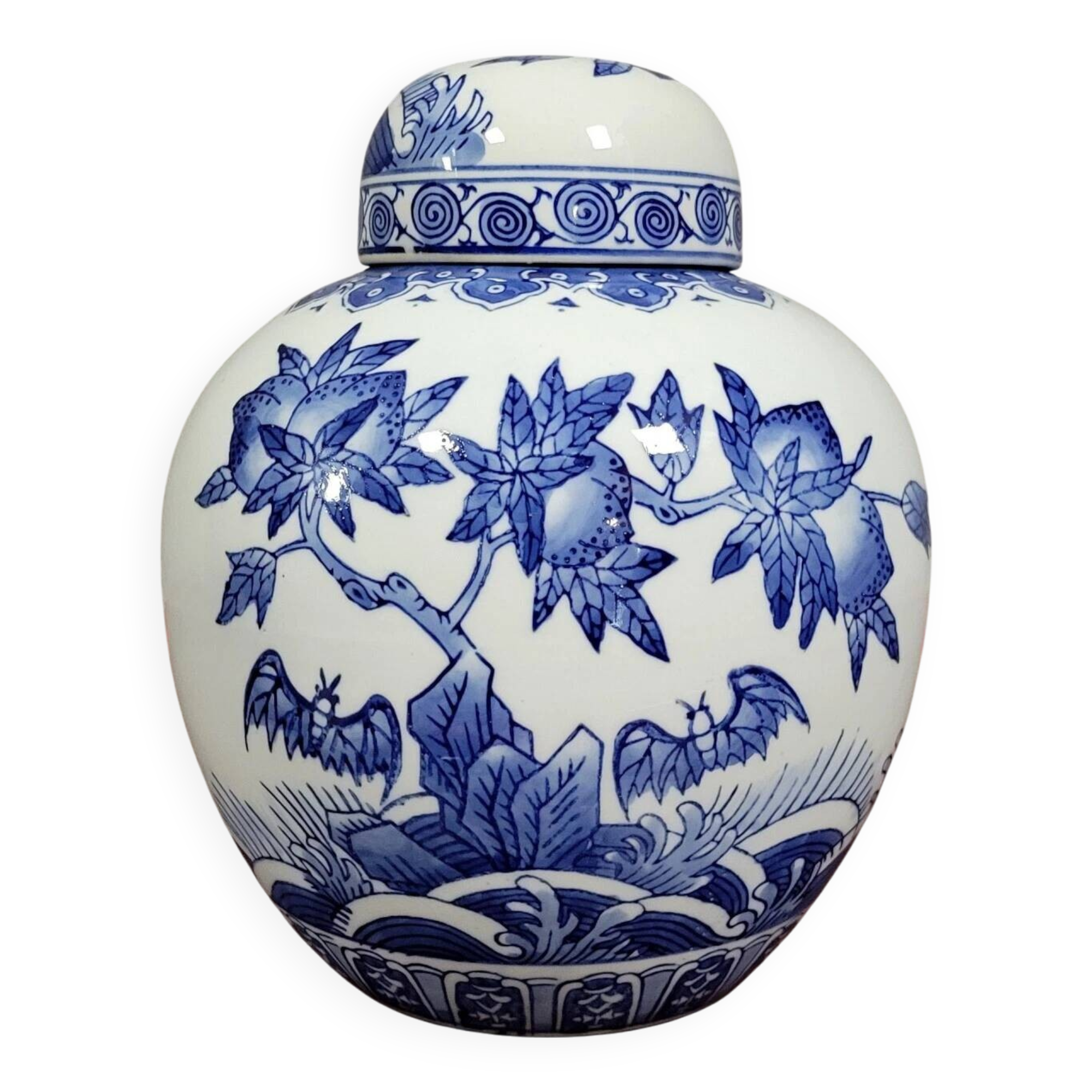 Asia 20th century: porcelain ginger jar
