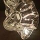 Corolla-shaped ashtray and pocket tray, Vannes Le Chatel crystal (A 240)