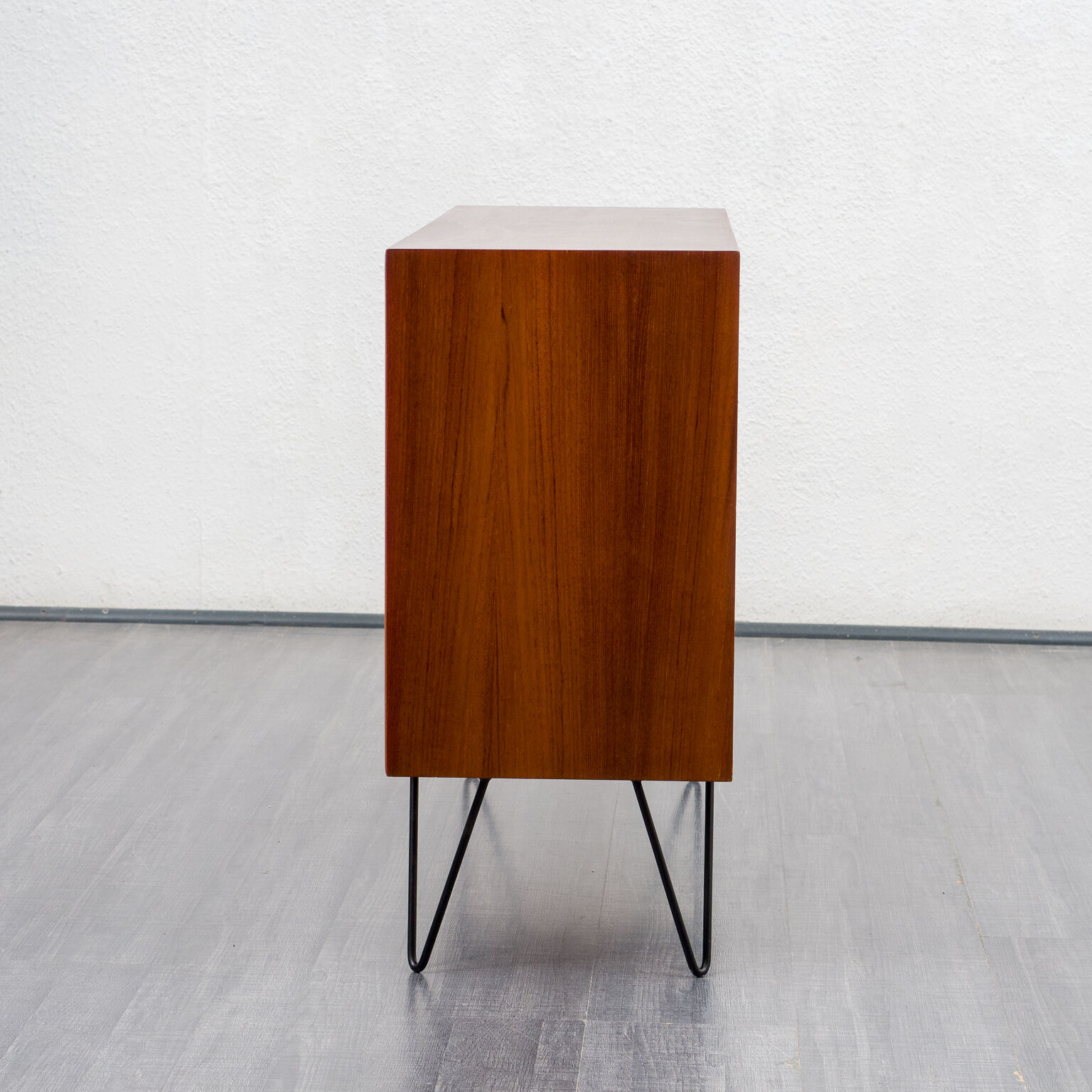 Sideboard 60s, teak, reversible doors