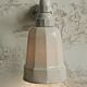Français antique art déco style porcelaine blanche applique murale simple et ombre