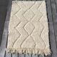 Tapis berbère blanc