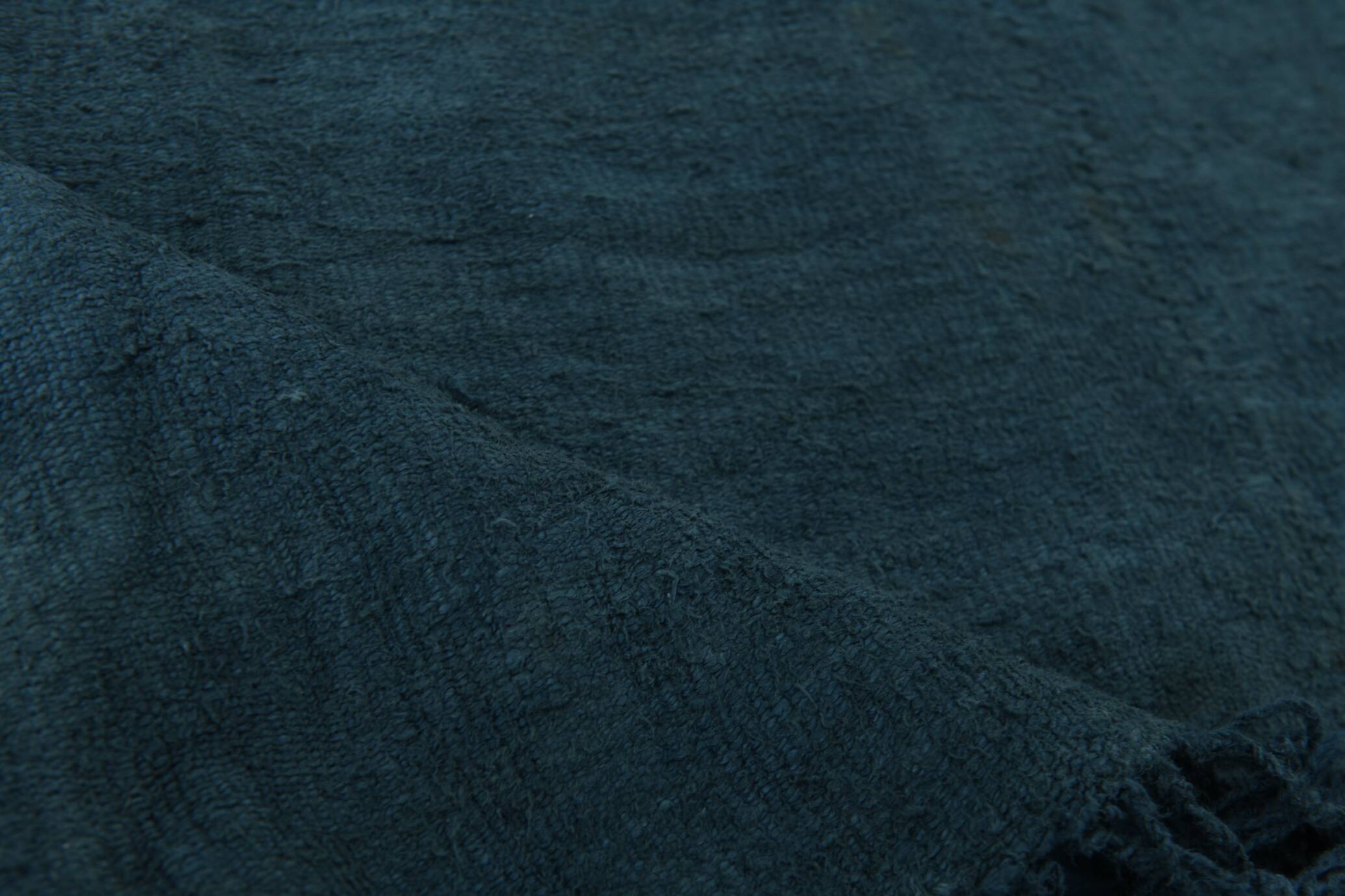 5x8 Blue & Green Vintage Kilim Rug, 157x230Cm