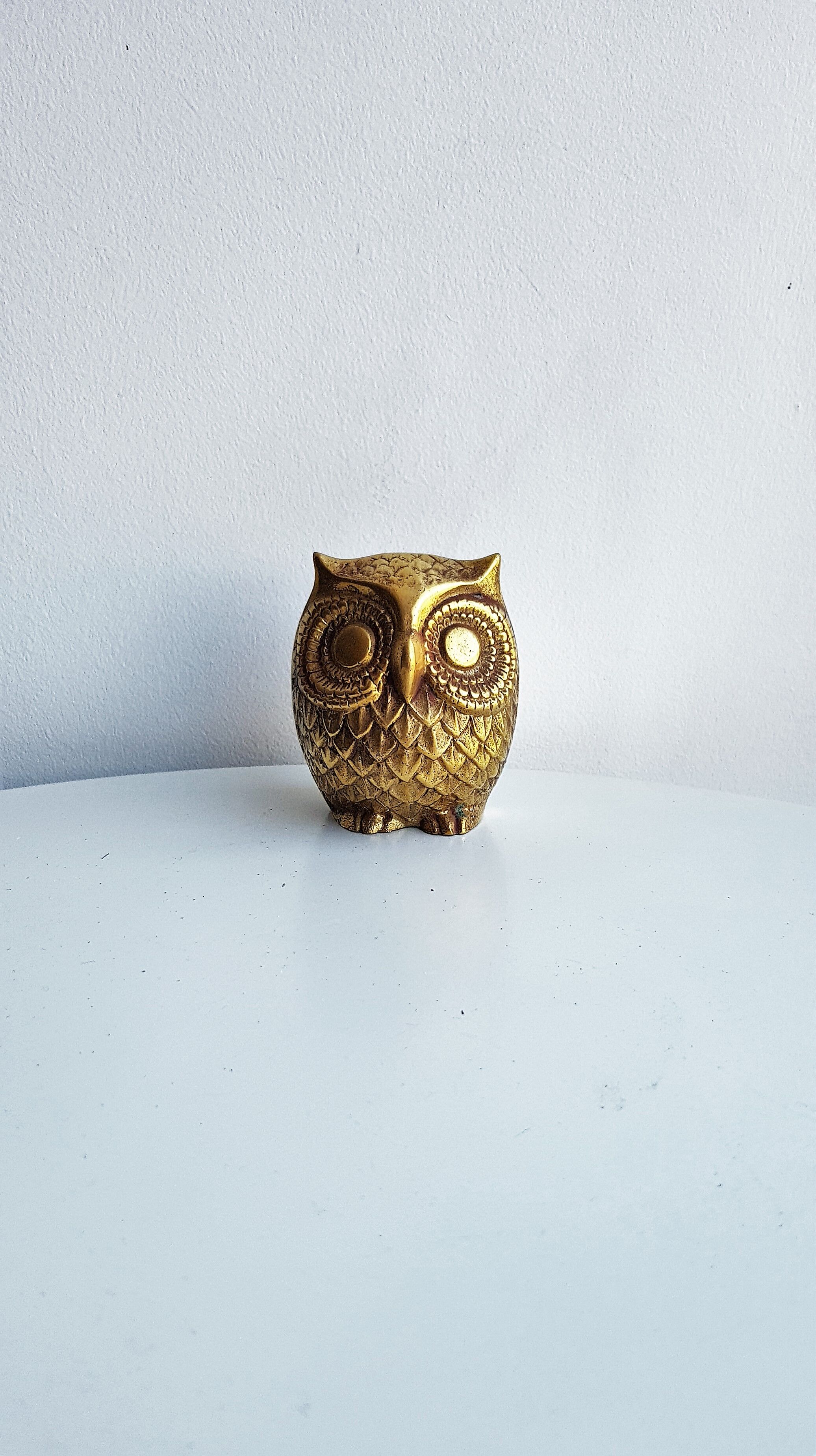 Brass owl