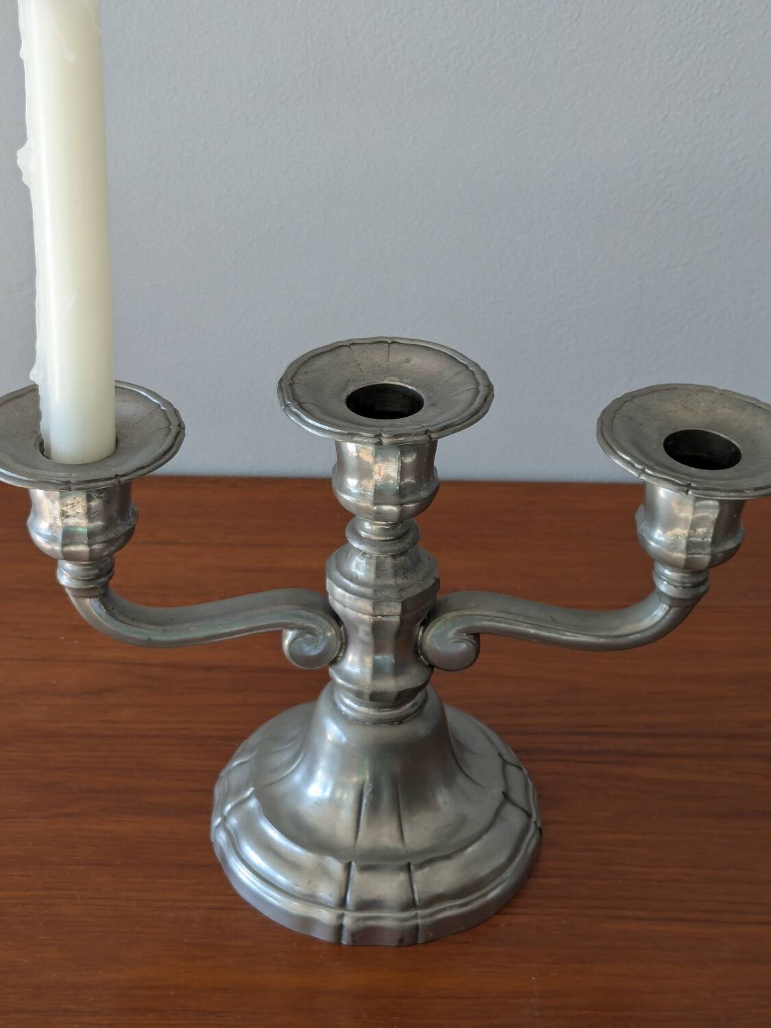 Vintage tin chandelier