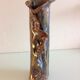 Roll vase in iridescent ceramics 60/70