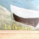 Large gouache painting “La Chaume”