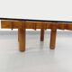 Vintage Italian square coffee table Kyoto by Gianfranco Frattini for Knoll
