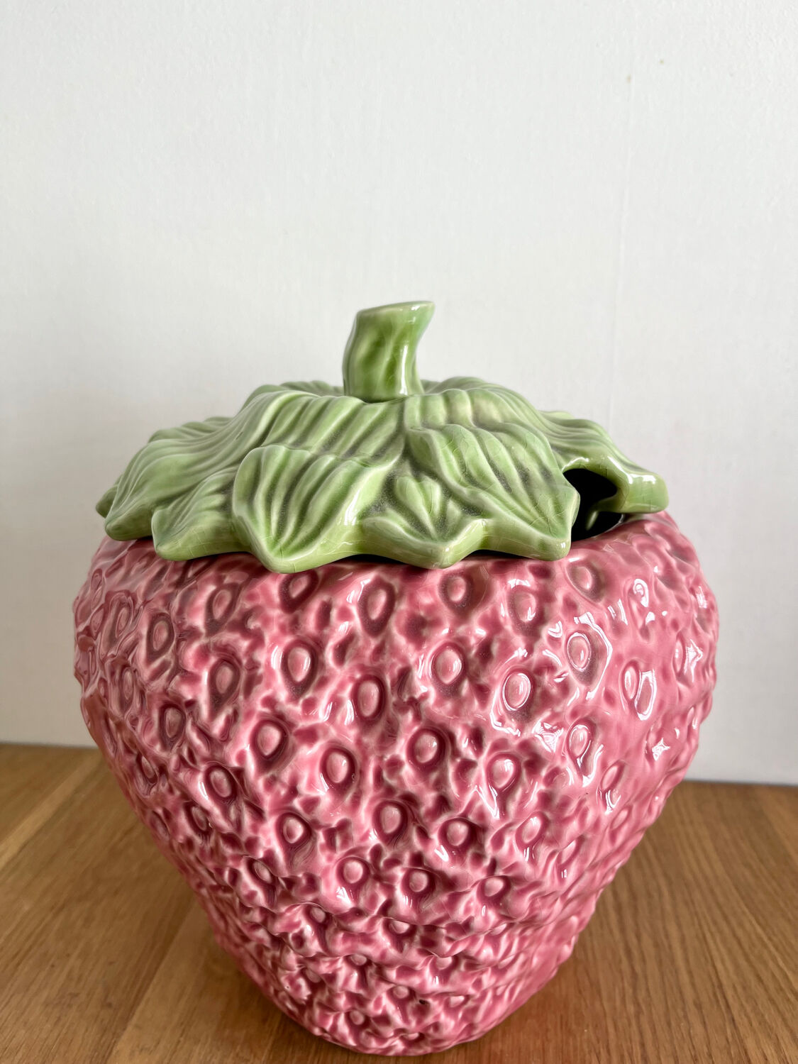 Bordallo Pinheiro Strawberry Tureen
