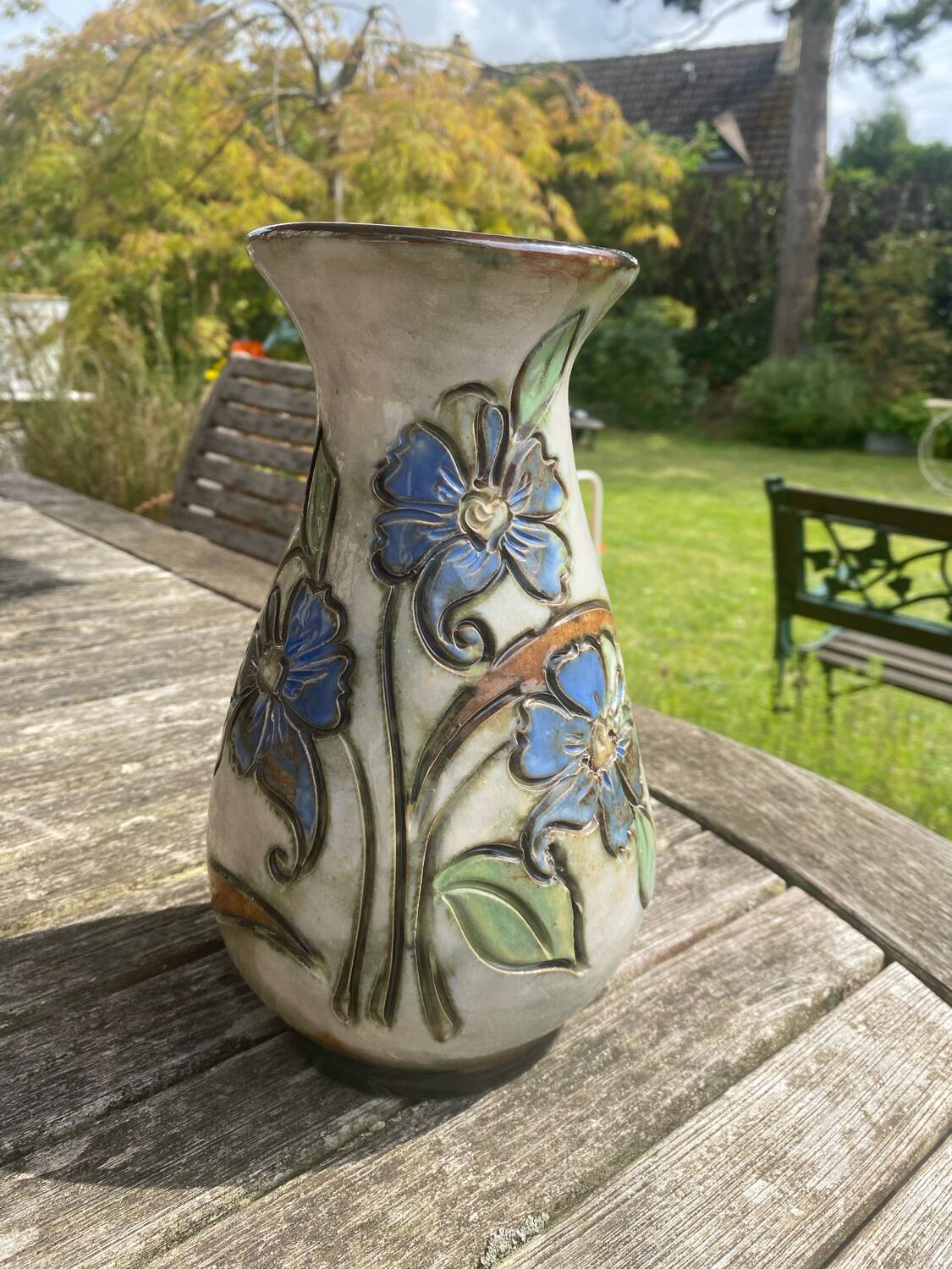 Ceramic vase by Roger Guerin