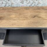 Grande table de drapier patinée (rénovée)