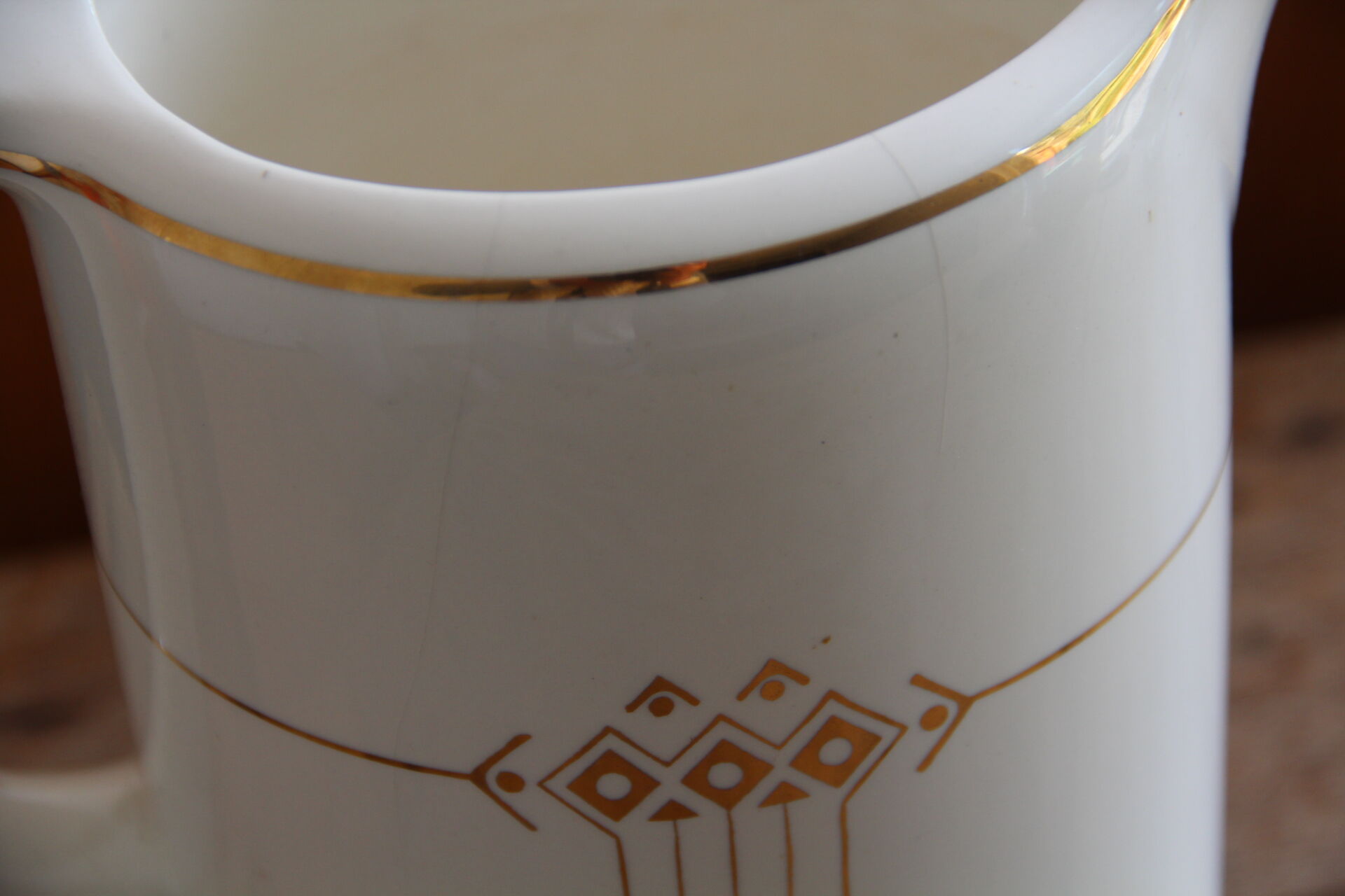 Maastricht ceramic pourer, jug, vase, broc