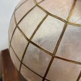 Suspension en nacre et laiton, années 70