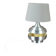 Pied de lampe en aluminium brossé, 1970