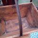 Wooden harvest basket