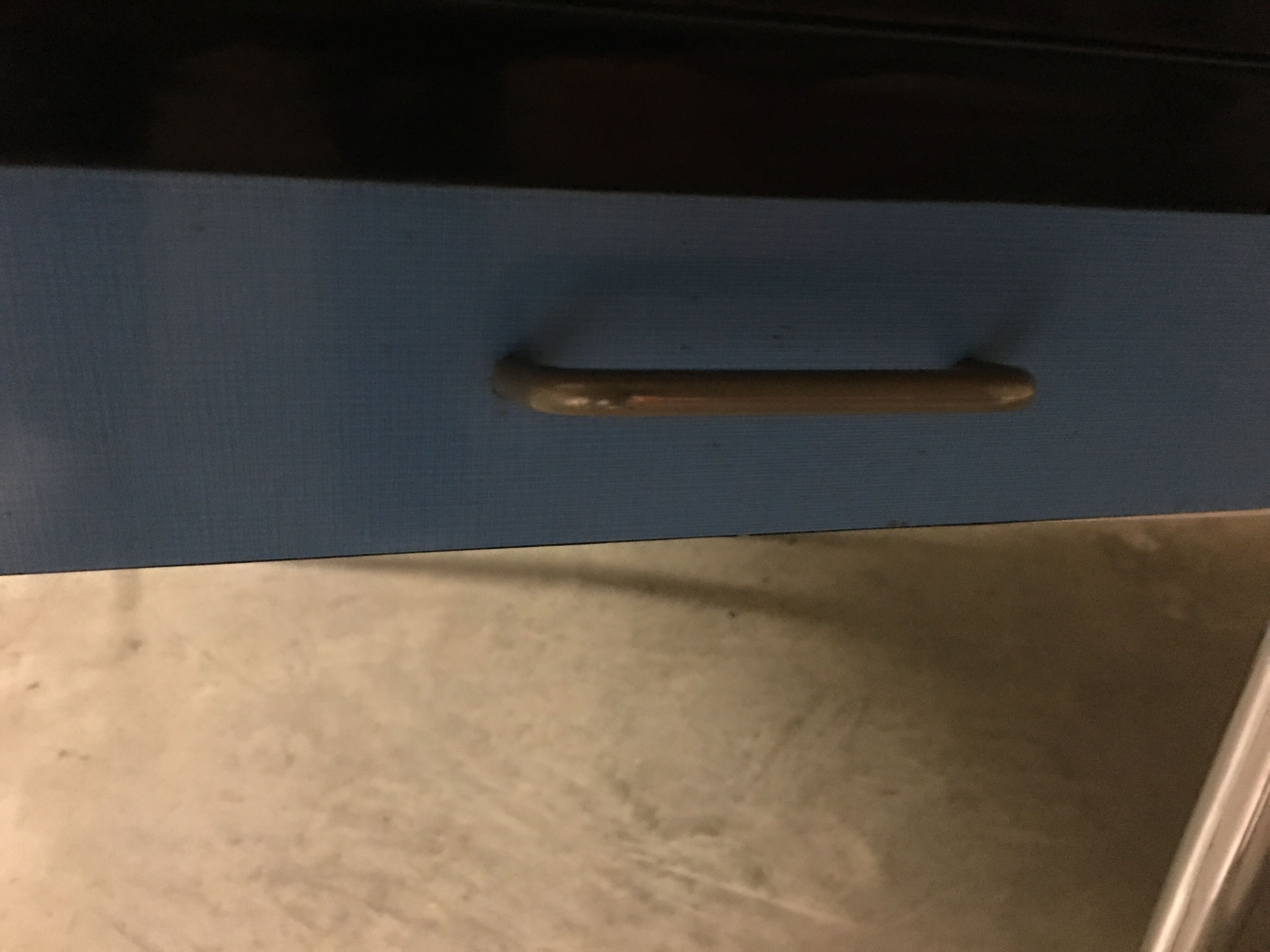 Table en formica années 60