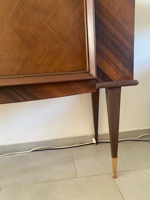 Vintage walnut console enfilade